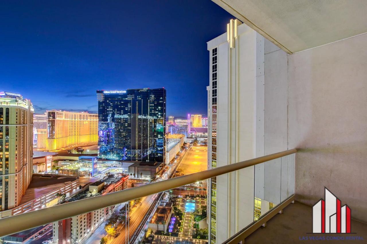 Mgm Signature-29-607 F1 Track & Strip View Balcony Las Vegas Kültér fotó