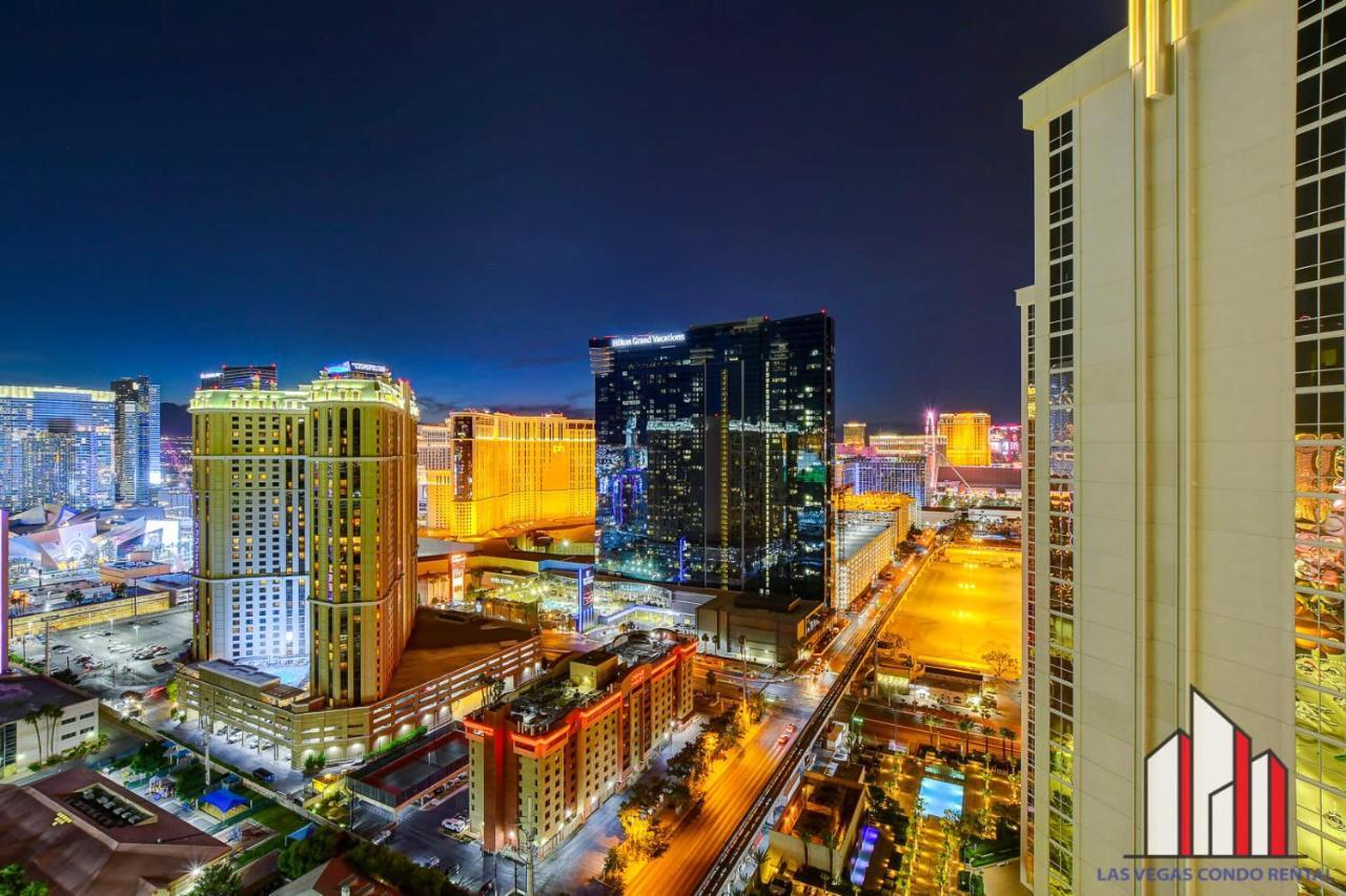 Mgm Signature-29-607 F1 Track & Strip View Balcony Las Vegas Kültér fotó