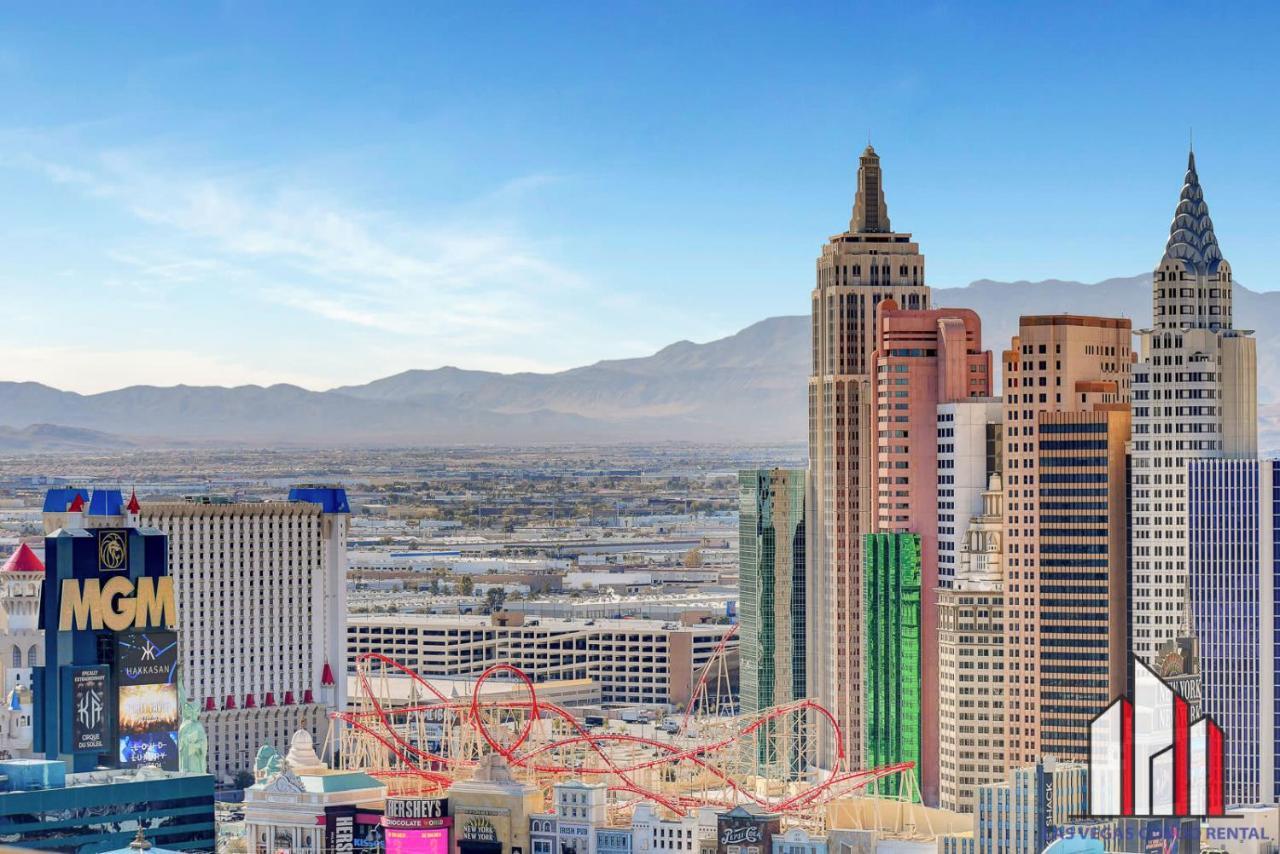 Mgm Signature-29-607 F1 Track & Strip View Balcony Las Vegas Kültér fotó