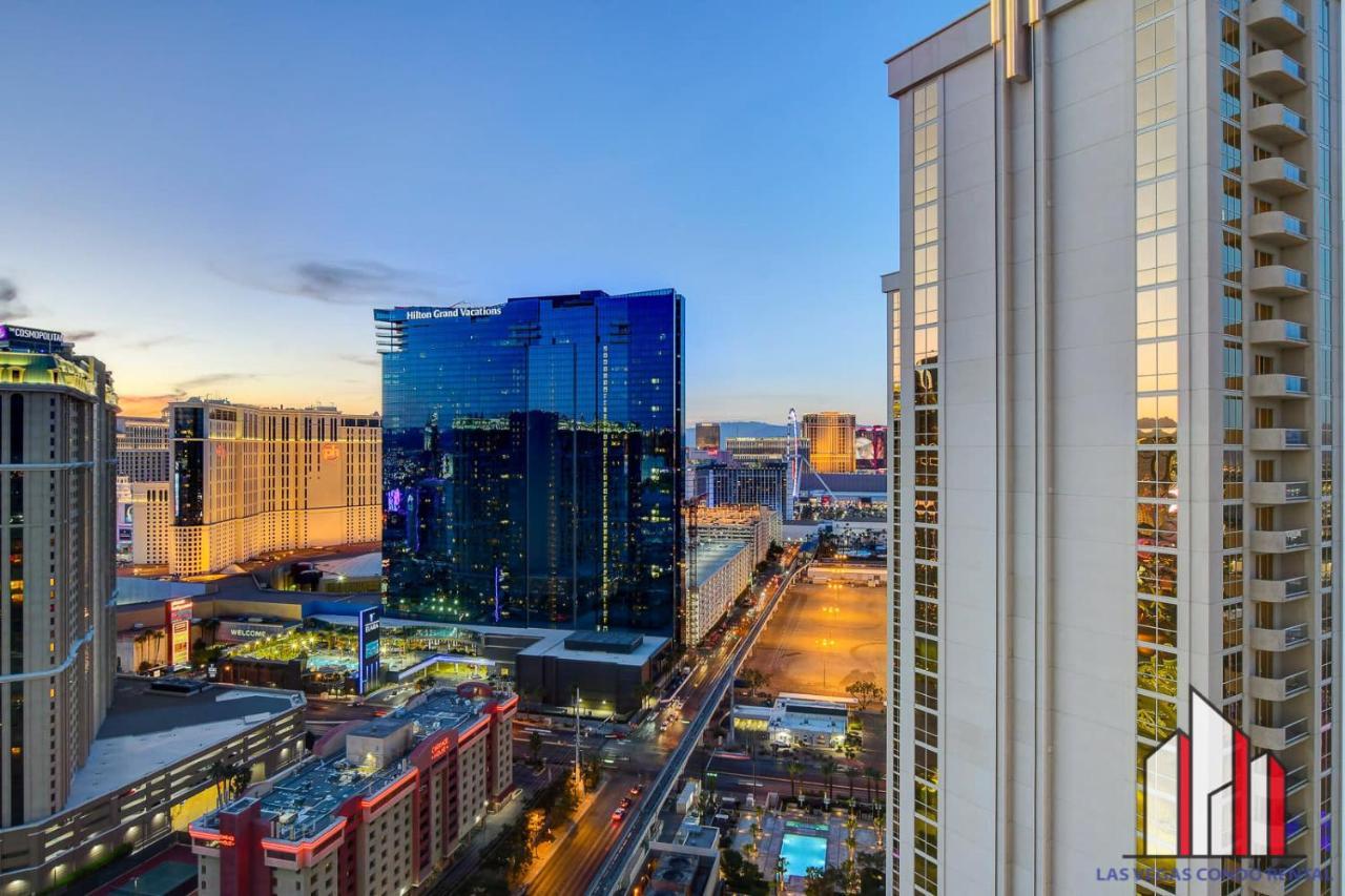 Mgm Signature-29-607 F1 Track & Strip View Balcony Las Vegas Kültér fotó