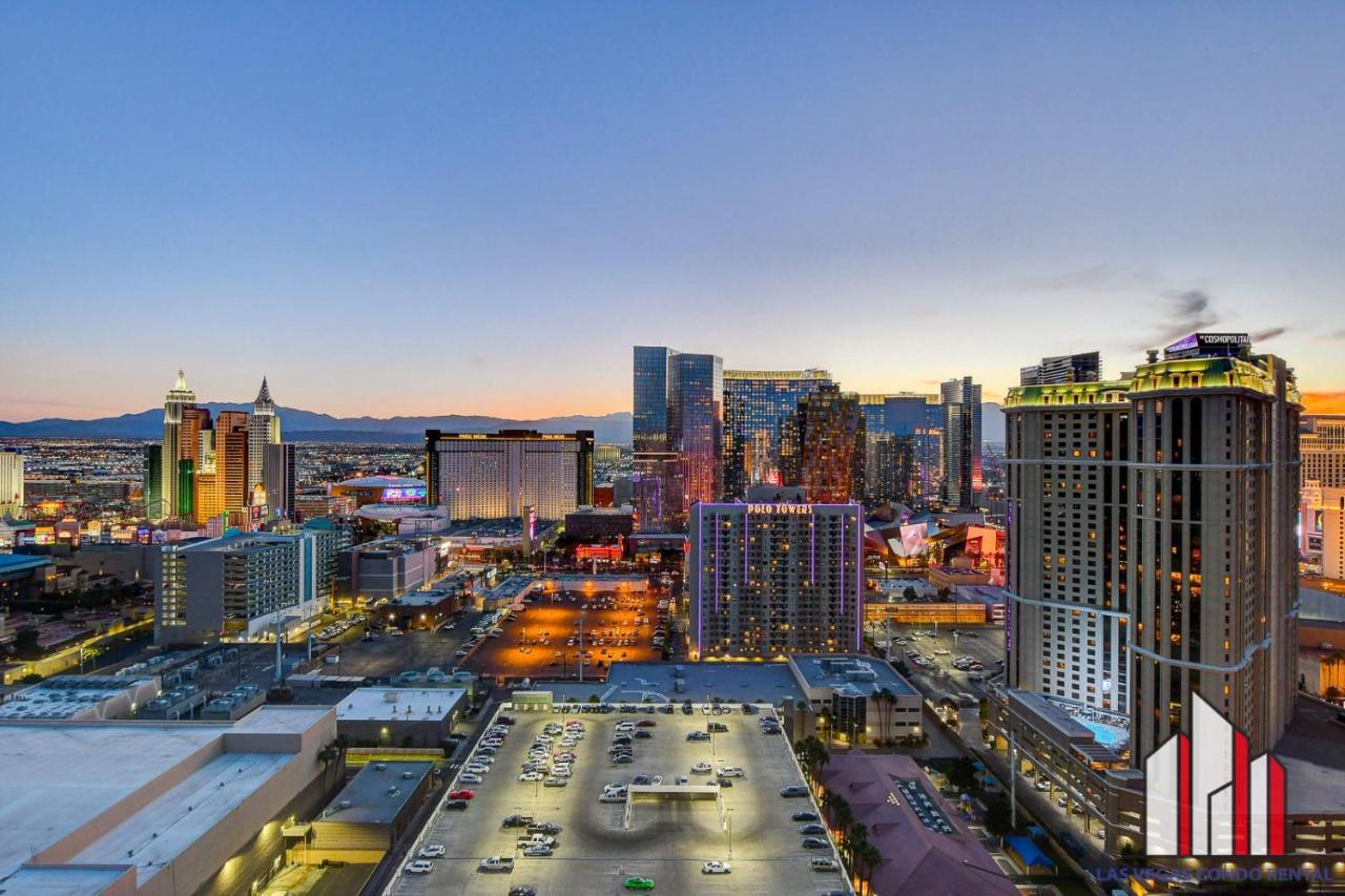 Mgm Signature-29-607 F1 Track & Strip View Balcony Las Vegas Kültér fotó