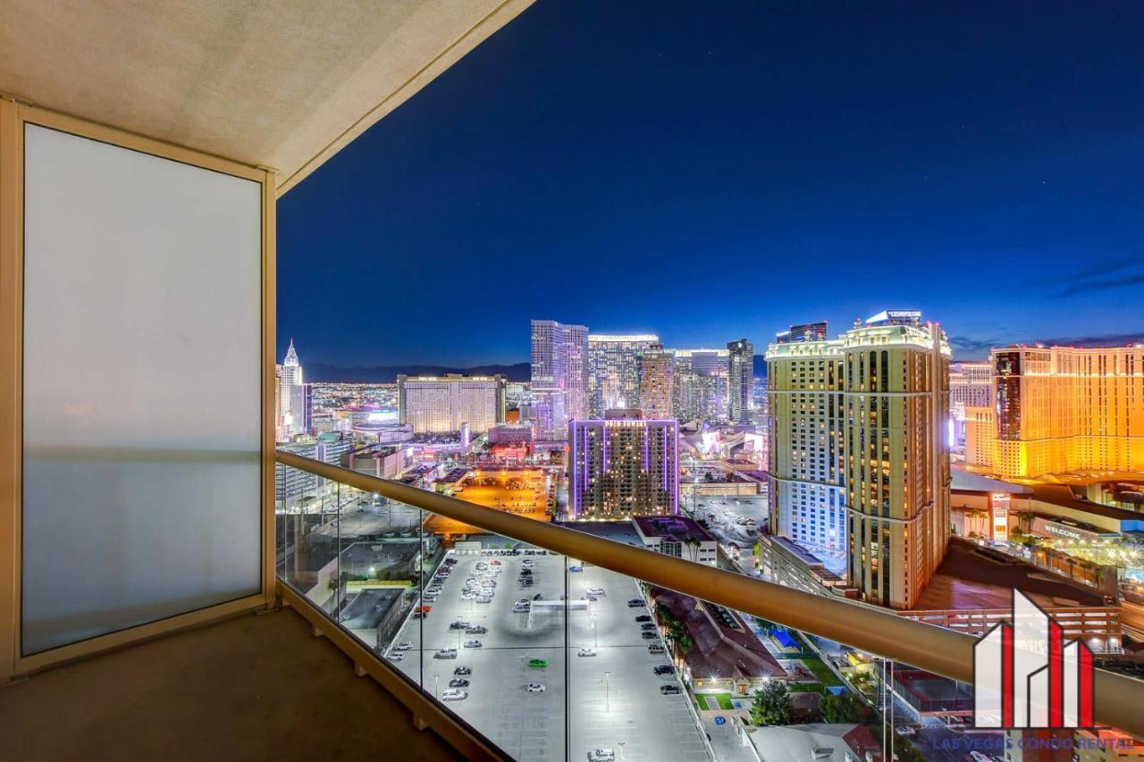 Mgm Signature-29-607 F1 Track & Strip View Balcony Las Vegas Kültér fotó