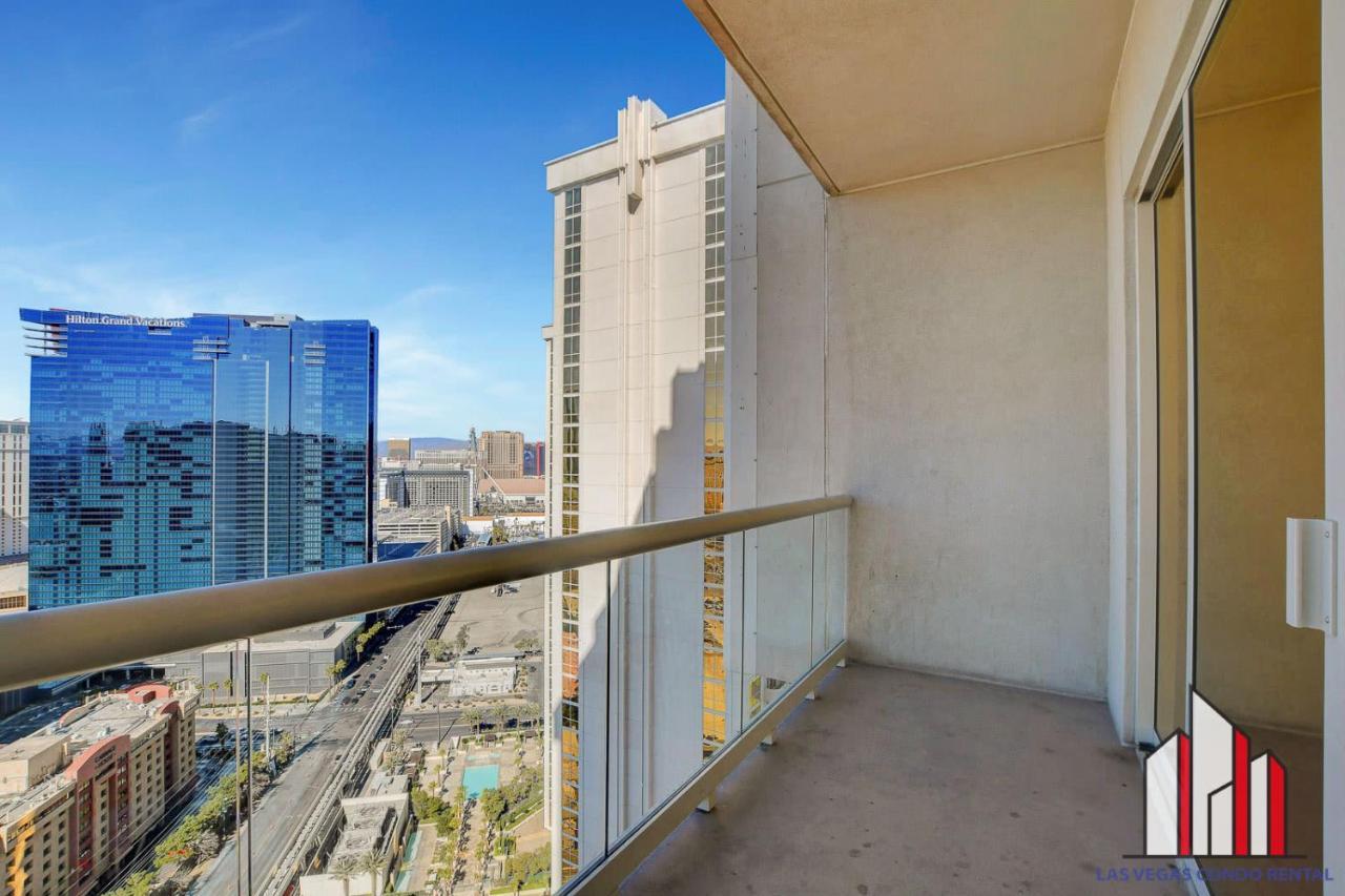 Mgm Signature-29-607 F1 Track & Strip View Balcony Las Vegas Kültér fotó