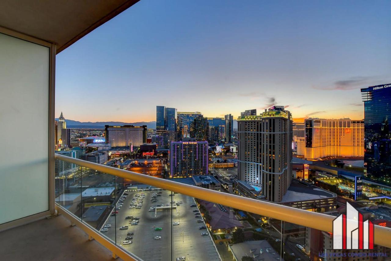 Mgm Signature-29-607 F1 Track & Strip View Balcony Las Vegas Kültér fotó