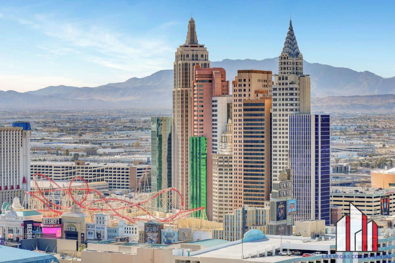 Mgm Signature-29-607 F1 Track & Strip View Balcony Las Vegas Kültér fotó