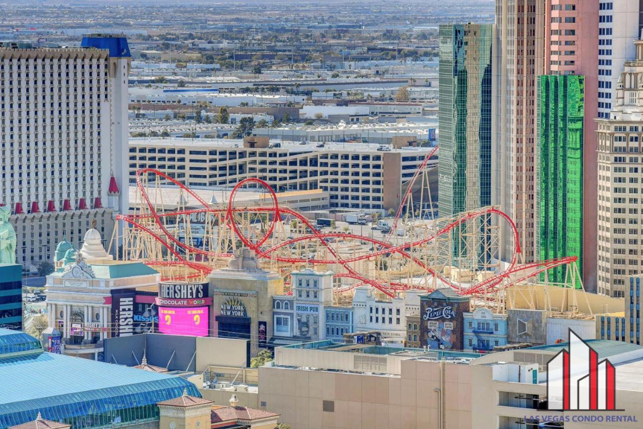 Mgm Signature-29-607 F1 Track & Strip View Balcony Las Vegas Kültér fotó